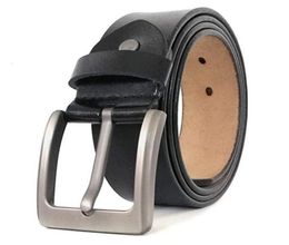 160cm 170cm Large Size Male Genuine Leather Belts Fashion Pin Buckle Belt for Men Belts for Men039s Jeans Designer9266510