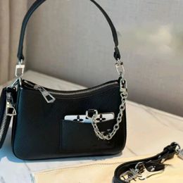 Top quality women's handbag designer bag round ring design high-grade leather one-shoulder messenger bag cowhide thin shoulder strap mini bag