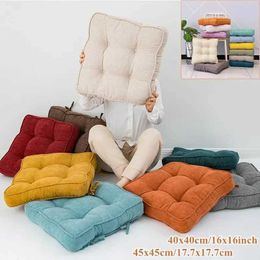 Cushion/Decorative Fashion hot sale simple and thickened snow plush Seat Office Chair Sofa chair cushion fat mat futon mat tatami floor Homecushion