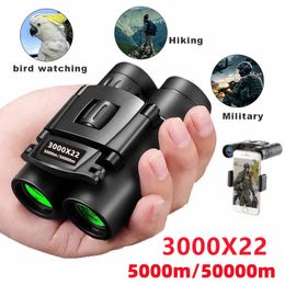 Telescope Binoculars 3000X22 50000m Zoom BAK4 HD Professional Powerful Long Range Portable Monocular Low Night Vision 231206