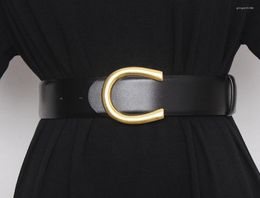 Belts Designer Wide For Women High Quality Female Waist Plus Size Dress Corset Belt Genuine Leather Waistband7164861