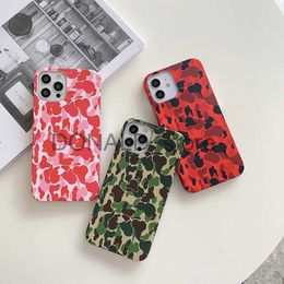 Cell Phone Cases Japan street trend Ape man 1St Camouflage PC Hard plastic Phone Case For iPhone 14 13 12 Pro Max 7 8 Plus X XS XR 11 SE 2 Cover J231206