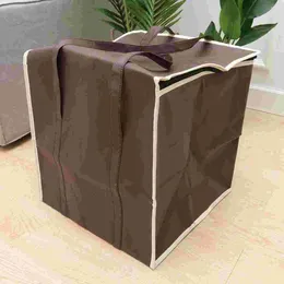 Take Out Containers Nonwovens Insulated Tote Bag Cooler Food Delivery Bags Grocery (40 X 40 43cm)
