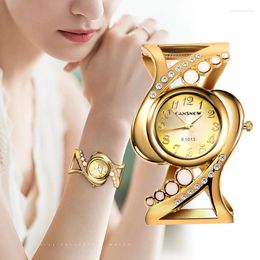 Wristwatches Special Fashion Female Watches Women Bracelet Quartz Crystal Luxury Reloj Rhinestone Eleagnt Mujer Saati Feminino Relogio