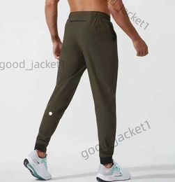 Lulus Men Pants Yoga Outfit Sport Quick Dry Drawstring Gym Pockets Lululemen Womens Sweatpants Trousers Mens Casual Elastic Waist Designer 2 YH4B