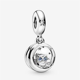 New Arrival 925 Sterling Silver Always by Your Side Owl Dangle Charm Fit Original European Charm Bracelet Fashion Jewelry Accessor262G