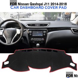 Car Sunshade Avoid Light Mat Dash Sun Carpet Dashboard Er Pad Drop Delivery Automobiles Motorcycles Interior Accessories Otmkb