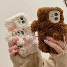 Cell Phone Cases Bow dog Apple iPhone11 mobile phone shell For iPhone 11 12 13 14 Pro XR X Xs Max mini 7 8 6 6s Plus MAX 5 5S SE 3D Back Cover J231206