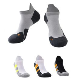 Men's Socks 5 pairs Sports Running Quick Dry Non Slip Sweat Absorption Short Tube Outdoor Towel Bottom Low Boat Womens 231205