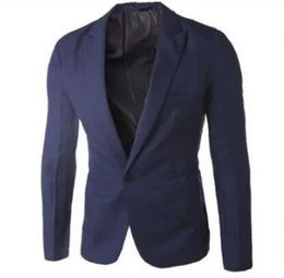 Men's Suits Blazers European Style Man Blazers Long Sleeve Spring Autumn Male Suit Fashion Blazers for Men 231206