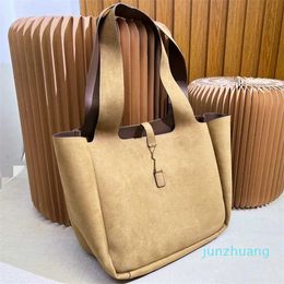 2024 Designer Shoulder Bags Women Brown Leather Handbag Shopping Bags Lady Casual Totes Large Vintage Luxury Handbags Purse