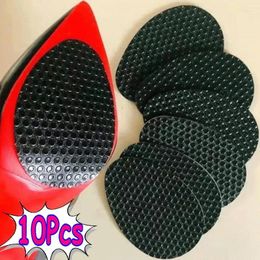 Women Socks 2/10pcs Wear-Resistant Non-Slip Shoes Mat Self-Adhesive Forefoot High Heels Sticker Heel Sole Protector Rubber Pads Cushion