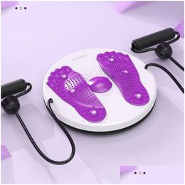 Outdoor Fitness Equipment Outdoor Fitness Equipment Waist Twisting Disc Uni Trainer Abdominal Exercise Foot Mas Plate Workout Home Gym Dhrrv