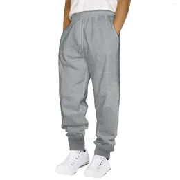 Men's Pants Spring Men Loose Fitness Workout Sweatpants Jogging Running Sweatpant Casual Streetwear Autumn Fleece Tracksuit Pant