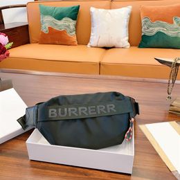 Vintage stripe belt bum bag Luxurys Cheque chest Nylon designer fanny pack mens gift sonny bumbag tote Wallets Waist Bag fashion Wo268V