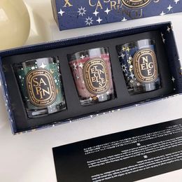 2023 Christmas Candles Gifts Set Luxury Dip Collection Scented Fragrance Perfume Candles Birthday Wedding Party Favours Home Decorations