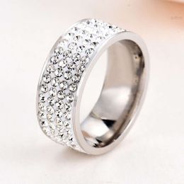 Silver Wedding Men's Classic Custom Luxury White Gift Iced Out Moissanite Diamond Men Ring