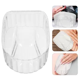 Nail Gel Tray Manicure Hand Soak Bowl Tools Polish Remover Acrylic Soaking Bowls