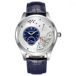 Wristwatches HONMIN Brand Selling Fashion Watch Small Blue Tiktok Fast Waterproof Quartz Men And Women's