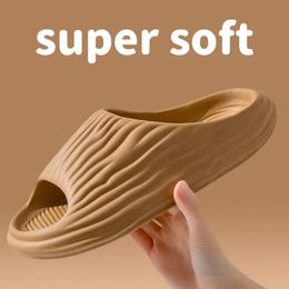 Eva Super Soft Thick Platform Slides Minimalist And Comfortable Indoor Bathroom Non Slip Women s Slippers per