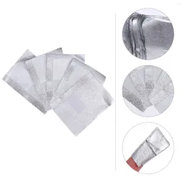 Nail Gel 500 Pcs/ Remover Pads Polish Foil Wraps Cleaning Tin Manicure Manicures