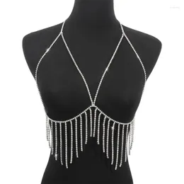 Belts Chest Bracket Bra Chain Necklace Sexy Body Bras Bikinis Jewellery Dropship