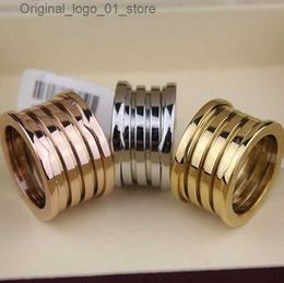 Band Rings Gorgeous % Eleastic Brand rhinestone wedding rings joint brand women Vintage Jewellery The Latest 18k rose gold Ring Q231207