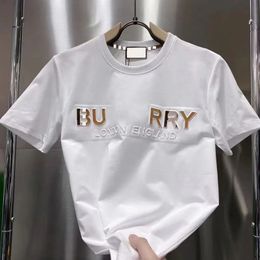 s-4xl mens t shirts designer t shirt man shirts pure cotton casual round neck short sleeve letter printing fashion men's high-quality clothing