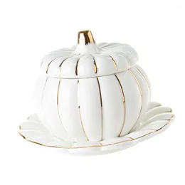 Dinnerware Sets Ceramic Pumpkin Bowl Cute Mugs Unique Kitchen Plate Steaming White Creative Ceramics Kitchenware