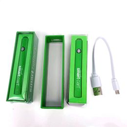 Smart Cart Battery 510 Thread Preheat Batteries 380mAh Rechargeable Pens with USB Charger for Thick Oil Cartridge