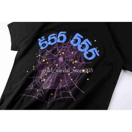 555 Mens T-shirts Designer Hip Hop Style Sp5der t Shirt Spider Jumper European and American Young Singers Short Sleeve Tshirts Fashion 644