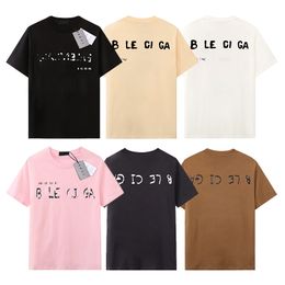 Designer T-shirt Brand BA T Mens Womens Short Sleeve Tees Summer Shirts Hip Hop Streetwear Tops Shorts Clothing Clothes Various Colors-55