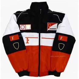 Af1 Formula 1 Racing Jacket Winter Car Full Embroidered Logo Cotton Clothing Spot Sale F1 Clothe 821