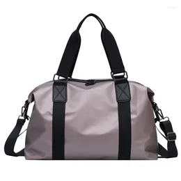 Duffel Bags Sport Fitness Women Men Bag Gym Travel Training Shoulder Luggage Multi-functional Waterproof Nylon Sac Hand