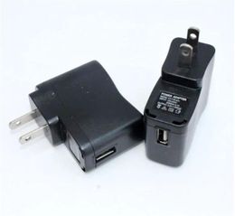 Caricatore da muro EGO Nero Alimentatore CA USB Adattatore da muro Adattatore Caricatore MP3 Spina USA per batteria EGO-T EGO MP3 MP4 Nero