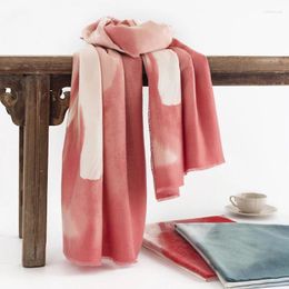 Scarves Winter Scarf For Women Shawl Cashmere Feel Big Warm Large Ombre