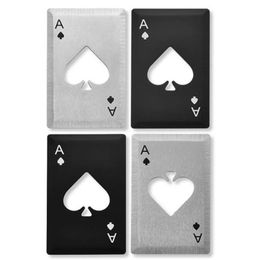 Poker Card Beer Bottle Opener Personalised Stainless Steel Bottle Opener Bar Tool Beer Screwdriver