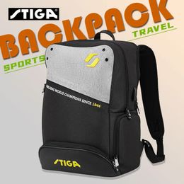 Table Tennis Sets Stiga Table Tennis Bag Sport Accessories Ping Pong Multi-functional Trainer Bags Sports Chest Backpack CP-94531 231207