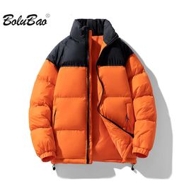 Men's Jackets BOLUBAO 2023 Outdoor Leisure Parka For Men Pure Cotton Warm Slim Coat High Quality Design Street Wear 231207