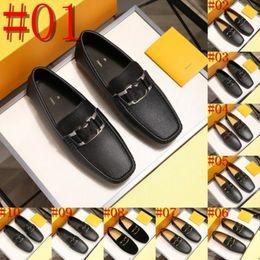 36model Men's Designer Loafers Suede Leather Slip On Brown Black Penny Loafers Men Summer Dress 2024 Shoes Wedding Office Men Genuine Shoes 38-46
