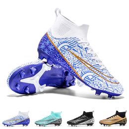 Dress Shoes 2023 Football Boots Men Breathable Soccer Cleats Kids Boy Comfortable Outdoor Trainers Ag Fg Tf Drop 231207