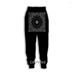 Men's Pants Fashion 3D Print 12 Colours Bandana Pattern Casual Pant Sport Sweatpants Straight Jogging Trousers For Women/Men