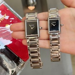 watch designer watches men's and women's watches 25/27mm stainless steel strap imported quartz movement waterproof watches high quality