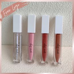 Lip Pencils Wholesale OEM White Clear Lip Gloss Glossy Do Your Own Brand Private Label Lip Glaze Liquid Lipstick Cruelty Free Vegan 231202