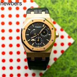 Men Audemar Pigue Watch Aebby Swiss Royal Oak Offshore series mens Fashion Trend Quartz 2013 Rose Gold Double Time WN-F7HANZ3F