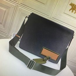 Fashion men's briefcase DISTRICT classic luxury designer men outdoor travel casual shoulder bag medium messenger bags265h