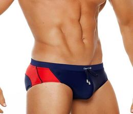 Twopiece Suits UXH PushUp Pad Enlarge Pouch Gay Swimwear Colourful Padded Mens Swimming Briefs Boxers Trunks Boy Sexy Swim Surf B4929446