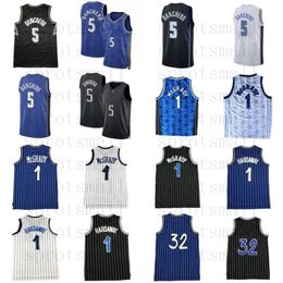 2023/24 5 Paolo Banchero City Basketball Jerseys Mens 1 Tracy McGrady Penny Anfernee Hardaway 32 Retro Shirt