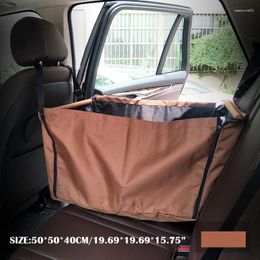 Dog Carrier Pet Car Hammock Carriers Basket Travel Portable Foldable Storage Bag Waterproof Back Seat Covers For Carrying