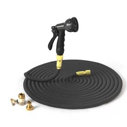 Garden Hoses Garden Hose Pipe Expandable Flexible Extensible Water Hose Garden Magic Hose For Car Wash Stretch 231206